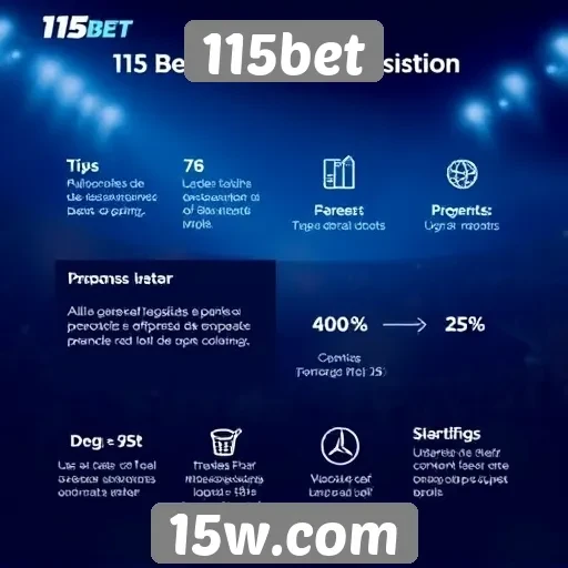 Características principais do site 115bet